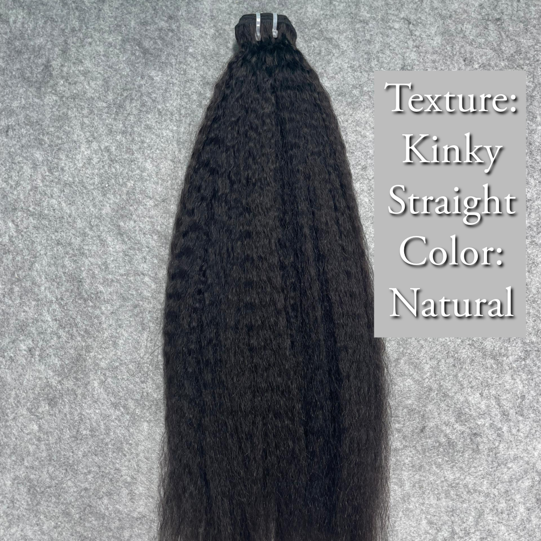 Brazilian Bundle Deal: Yaki Straight /Kinky Straight/Burmese Curly/Kinky Curly